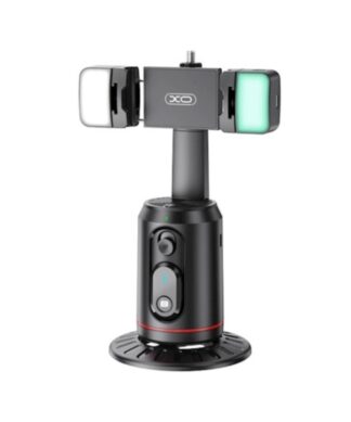 Selfie stick Drzac XO SS16 sa AI Bluetooth pracenjem lica (sa svjetlom) Black