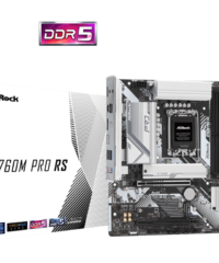 ASROCK MB B760M PRO RSIntel B760, LGA1700, 4xDDR53xM.2, 4xSATA, RAID, HDMI, DP, mATX
