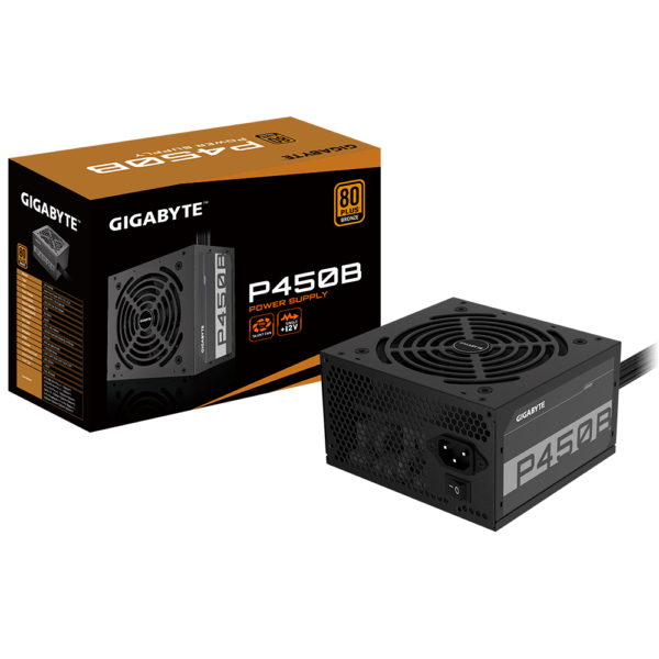 GIGABYTE PSU 450W 80+ bronze6xSATA,2xPCIe 6+2 Pin,3x4Pin,1xFloppy - Image 2
