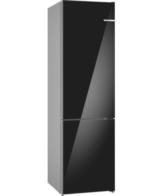 BOSCH Samostojeći Serie 6|Staklena vrata CRNA, NoFrost203X60;  Perfect Fit,