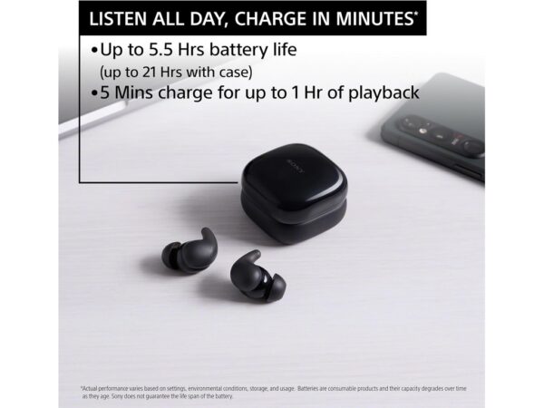 Sony LinkBuds True WirelessFit X; dizajn za udobnost;tezina 4,9g x 2; V2 procesor; noice cans - Image 8
