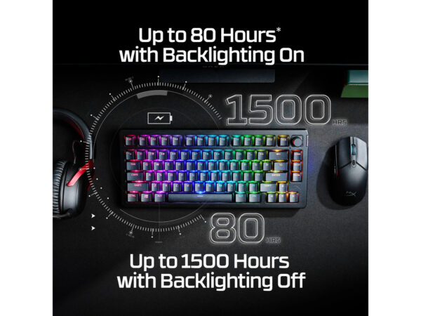 HyperX Alloy Rise 75 WirelessGaming Keyboard - Image 2