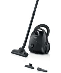 BOSCH Usisivač s vrećicom Serie 2|, CRNI, 10-godišnja garancija za motor