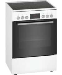 BOSCH električni štednjak Serie 4|, A, 66L, BIJELI EcoCleanDirect, Display