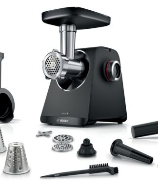 BOSCH  mljevenje mesa CRNA Serie 4| 500W, 2.5 kg/min, Blok motora pri 1900W,