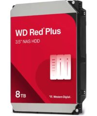 WD HDD 8TB SATA3 Red PlusIntelliPower 256MB,For NAS Systems