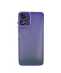 Silikonska maska Frame Samsung A06 Ljubicasta