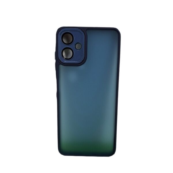 Silikonska maska Frame Samsung A06 Plava