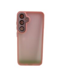 Silikonska maska Frame Samsung S24FE Roza