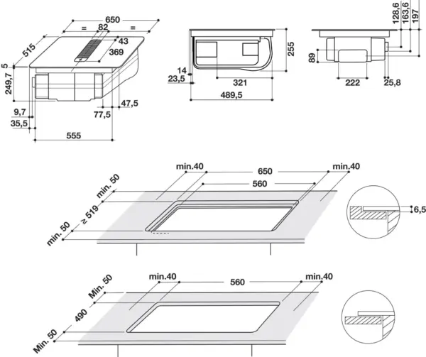 WHIRLPOOL Ugr. ploca WVH1065BF KIT napa - Image 4