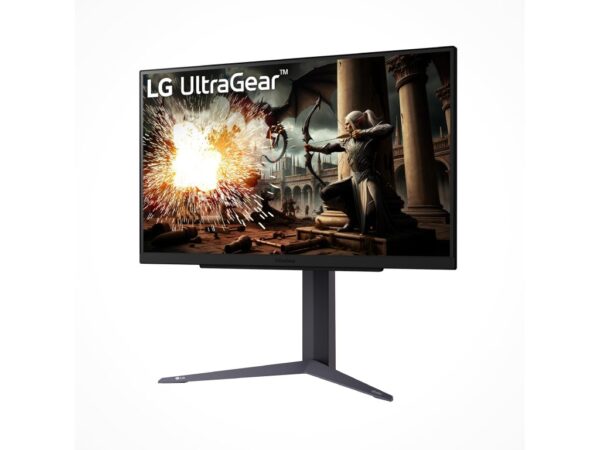 LG 27'' UltraGear 27GS75Q-BIPS, QHD (2560x1440), 300cd200Hz, 2xHDMI, DP, Tilt, Swivel, Pivot - Image 4
