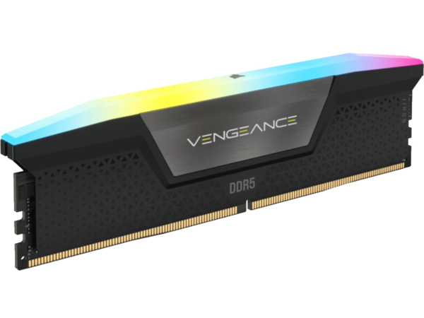 CORSAIR DDR5 64GB 6400MT/s RGBVENGEANCE, CL32, XMP, 2x32GB - Image 3