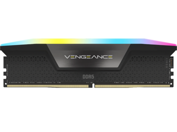 CORSAIR DDR5 64GB 6400MT/s RGBVENGEANCE, CL32, XMP, 2x32GB - Image 5