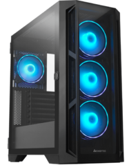 Chieftec Apex Case4x120mm A-RGB fans,control hubtempered glass, E-ATX