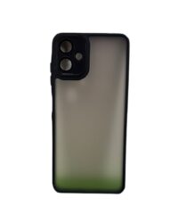 Silikonska maska Frame Samsung A06 Crna