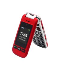 Telefon na tipke Artfon F20 preklop Red