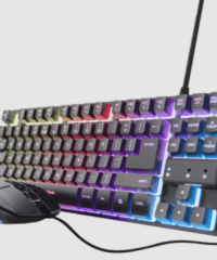 Trust GXT 798 2-u-1 gaming set, crni