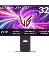 LG 32" 4K OLED UltraGear MonitRGB, Dual-Mode, UHD, 3840x2160480Hz, 1300cd, 0.03ms, 1500000:1, DP