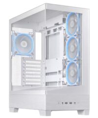 ASUS CASE A31 PLUS TG ARGB WHTMid-tower, ATX, 7 Expansion4x ARGB 120mm fans