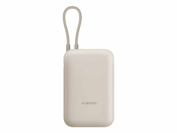 Xiaomi powerbank 10000mAh 22.5W, integrisani kabl, bež - Image 2