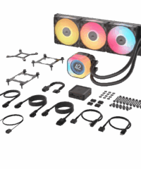 CORSAIR TITAN 360 RX LCD AIOLiquid CPU Cooler, Black,RX120LGA1851, LGA1700, AM5, AM4