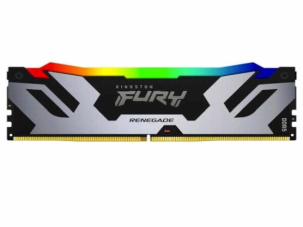 Kingston 16GB 6400MHz DDR5 RGBFury Renegade,Black/Silver RGB(1x16GB), CL32, 288-pin, XMP, - Image 2