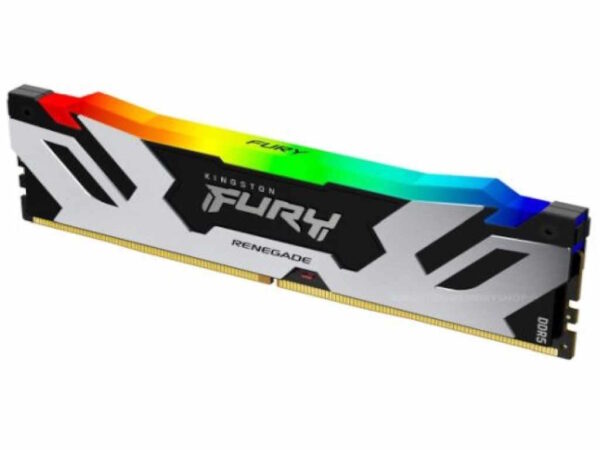 Kingston 16GB 6400MHz DDR5 RGBFury Renegade,Black/Silver RGB(1x16GB), CL32, 288-pin, XMP, - Image 3
