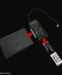 LC-Power Adapter za SATA NVMERaznovrsne opcije povezivanja2.5" ili 3.5" adapter, USB-C