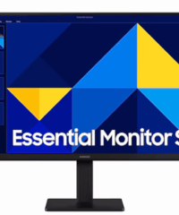 Samsung 24" FHD Essential MonIPS, 1920x1080, 1000:1, 100Hz5ms, 250cd, VGA, HDMI, Tilt