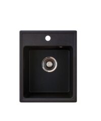 Metalac sudoper X QUADRO 40 CRNI