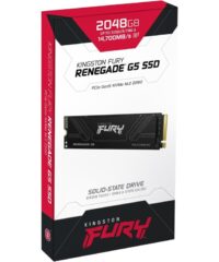 Kingston SSD 2TB NVMe M.2Fury Renegade,  PCIe 5.0R/W : 14700/14000MB/s