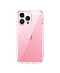 Glitter maskica iPhone 16 Plus Pink