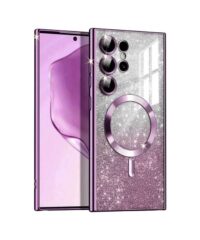 MagSafe glitter maskica Samsung S25 ULTRA Purple