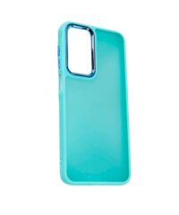 Silikonska maska Frame Iphone 16 Pro Max Plava