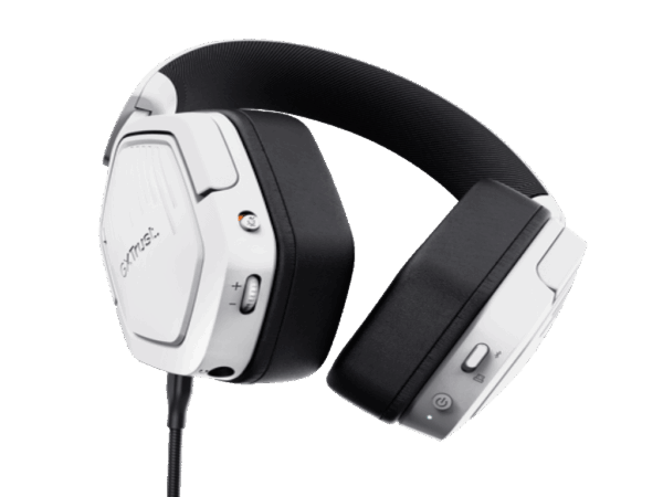Trust GXT493W Carus over-earwireless slušalice, bijele - Image 2