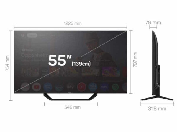 TESLA TV 65E655BUS 4K Google Powered by Google Google Assistant - Image 6