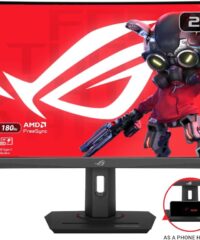 Asus ROG Strix XG27WCS USBType-C 27" gaming monitor,zakrivljeni, 180 Hz, 1 ms, VA