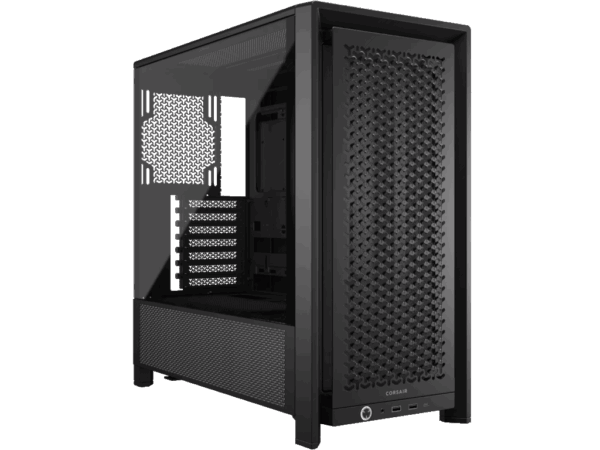 CORSAIR FRAME 4000D Case360mm radiator, 170mm cooler430mm GPU, ATX, Black - Image 5