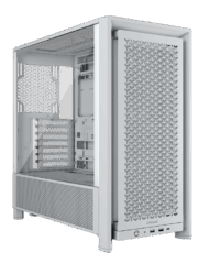 CORSAIR FRAME 4000D RS Case3xRS120 fans, 360mm radiator170mm cooler, 430mm GPU, ATX, White