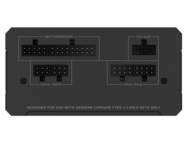 Corsair PSU 650W RM650eGold, Fully Modular, 12V-2x66xSATA, 3xPCIe, ATX 3.1, PCIe 5.1 - Image 6