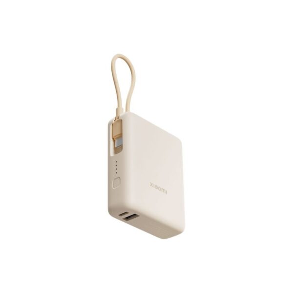 Power Bank Xiaomi 10000 mAh 33W (integrisani kabal) Tan - Image 2