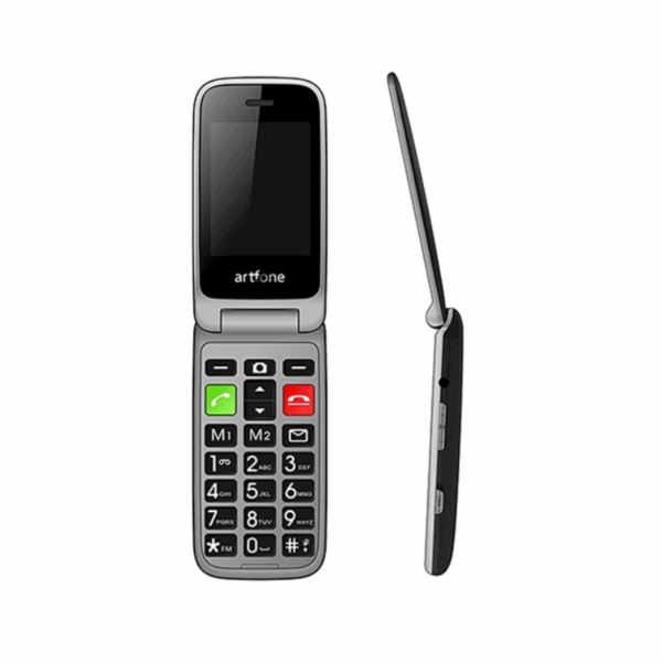 Telefon na tipke Artfone CF241A preklop Black - Image 2