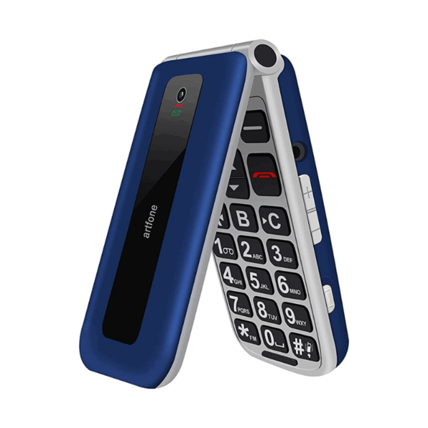 Telefon na tipke Artfone F20 preklop Blue - Image 3