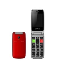 Telefon na tipke Artfone CF241A preklop Red