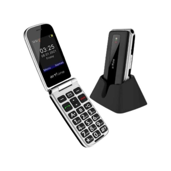 Telefon na tipke Artfone F20 preklop Black - Image 2