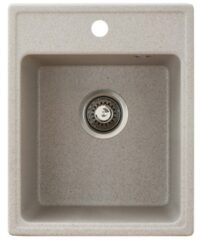 Metalac X Granit Quadro 40 Usadna kvarcna sudopera sa sifonom bež
