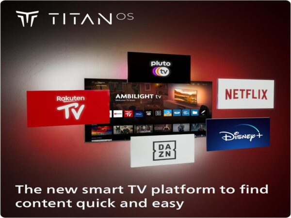 Philips 65"PUS8109 4K Titan OSAmbilight s 3 strane; HDMI 2.1Pixel Precise Ultra HD; Dolby Atmos - Image 4