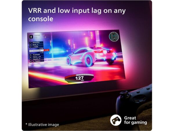 Philips 65"PUS8109 4K Titan OSAmbilight s 3 strane; HDMI 2.1Pixel Precise Ultra HD; Dolby Atmos - Image 6