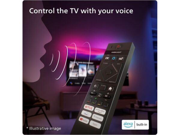Philips 65"PUS8109 4K Titan OSAmbilight s 3 strane; HDMI 2.1Pixel Precise Ultra HD; Dolby Atmos - Image 7