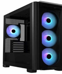 ASUS CASE A23 PLUS TG ARGBBlack, Micro-ATX,4x ARGB fans